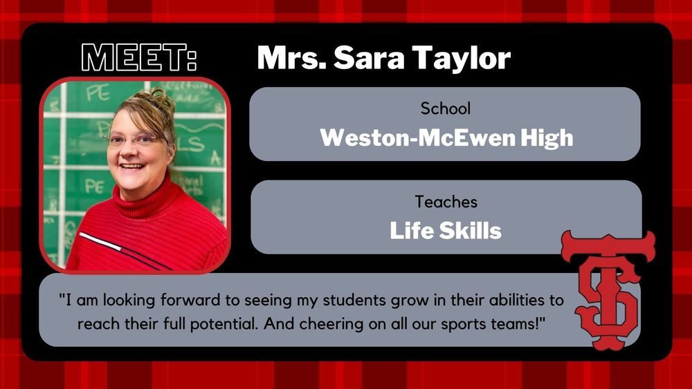 Meet Mrs. Sara Taylor