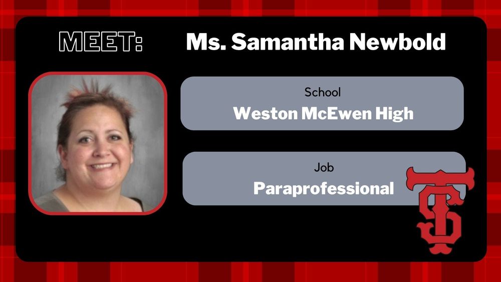 Meet Ms. Samantha Newbold