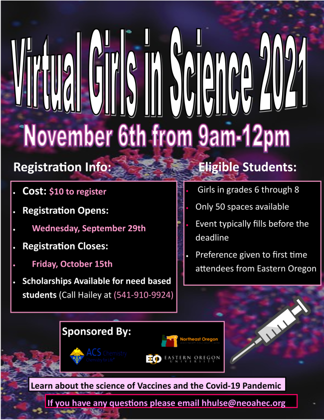 Girls in Science 2021